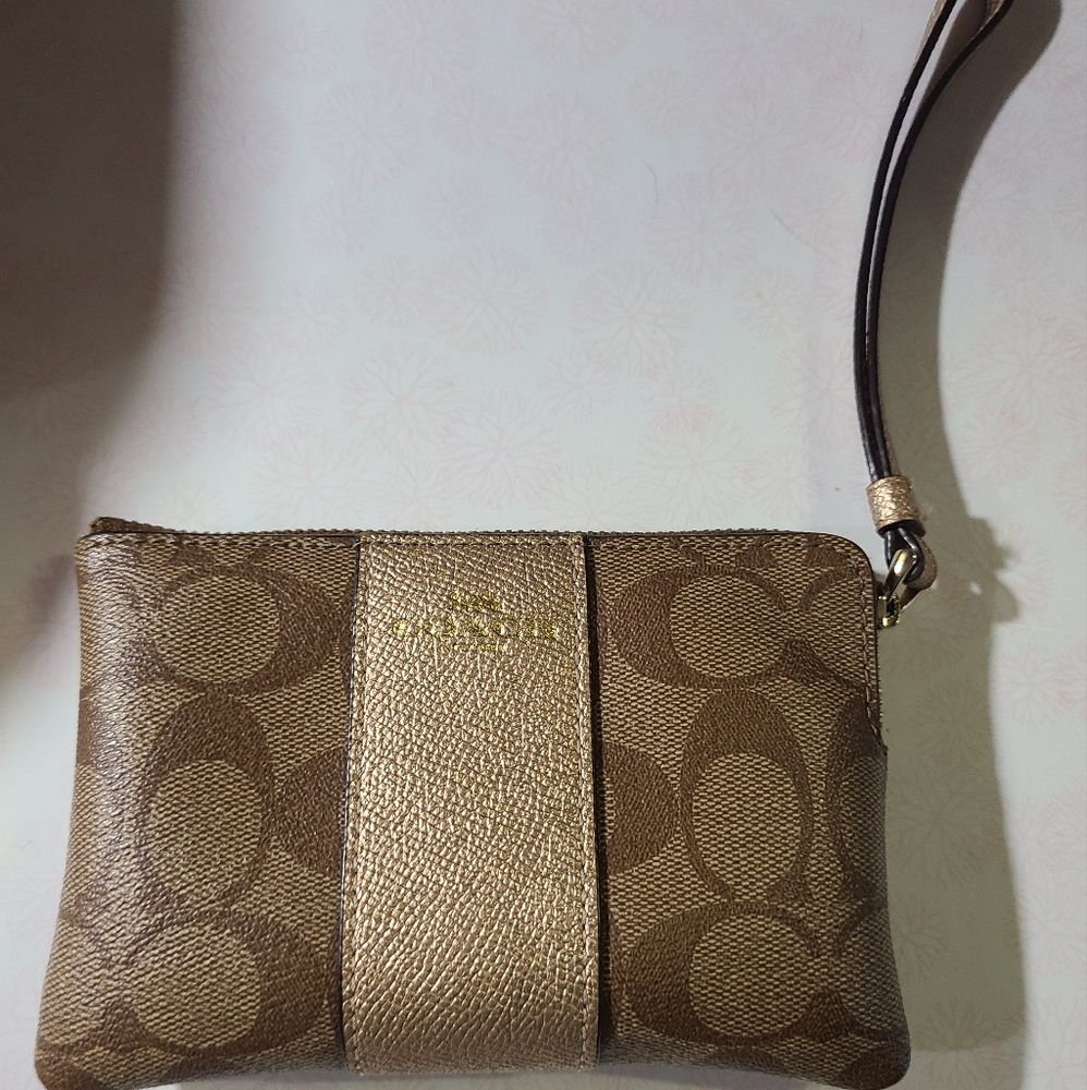 Coach wristlet